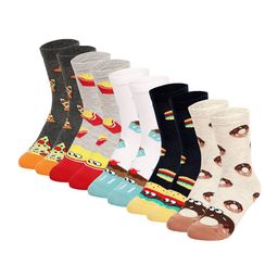 Supersox Women Pack Of 5 Patterned Cotton Above Ankle-Length Socks-image-36