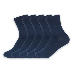 Supersox Kids Pack Of 5 Combed Cotton Ankle Length Socks-12
