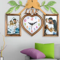 Attractionz Multicoloured Wall Clock-image-44