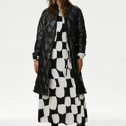 Marks & Spencer Women Quilted Longline Coat-image-62