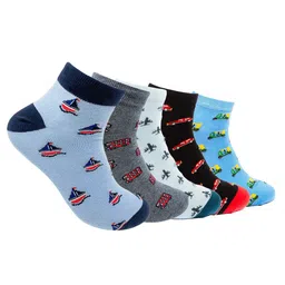 Mint & Oak Men Pack Of 5 Printed Ankle Length Socks-48