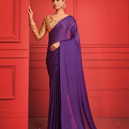 Sangria Tasselled Party Saree-picture-16
