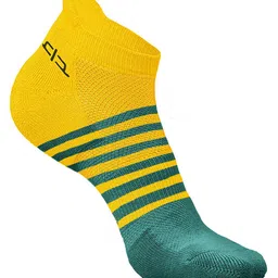 Heelium Striped Ankle Length Socks-47