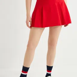 Koton Straight A-Line Mini Skirt-image-50