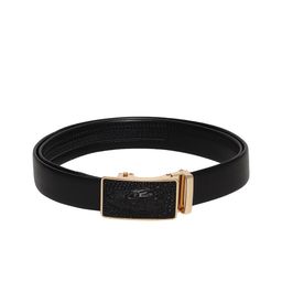 Kastner Men Black Solid Autolock Formal Belt-image-16