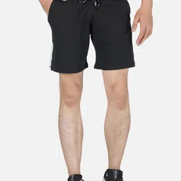 IMPERATIVE Men Black Cycling Recycled Cotton Shorts-picture-47