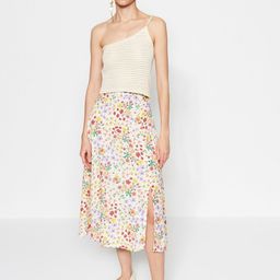 Trendyol Floral Printed A-Line Midi Skirts-image-12