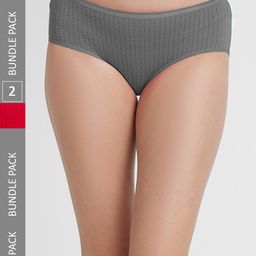 FashionRack Pack Of 2 Cotton Hipster Briefs 6048 _RDG-image-69