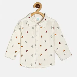 MINI KLUB Boys Conversational Printed Casual Pure Cotton Shirt-picture-31