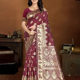 KALINI Floral Woven Design Kanjeevaram Saree-picture-44