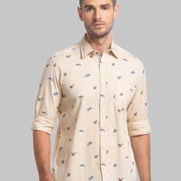 Parx Men Slim Fit Printed Cotton Casual Shirt-picture-18