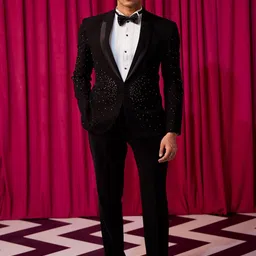 CONTRAST BY PARTH 5-Piece Self-Designed Tuxedo Suits-57