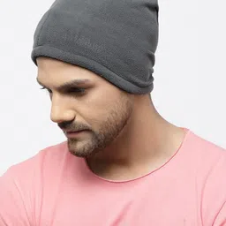 513 Men Solid Beanie-30