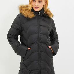 Trendyol Women Black Padded Longline Duffle Jacket-image-26