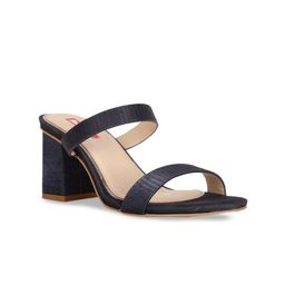 Bata Women Blue Block Heels-image-21