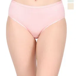 BODYX Pack Of 3 High-Rise Hipster Briefs - BX519-MULTI-3PCS-S-picture-3