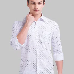 Parx Men Slim Fit Printed Casual Shirt-picture-11
