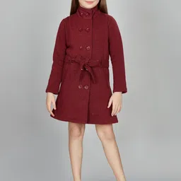 Peppermint Girls Double Breasted Trench Coats-image-20