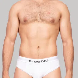 EROBOLD Men Seamless Basic Briefs MBR-BR17WH1MM01-17