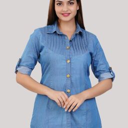 SUMAVI-FASHION Standard Spread Collar Casual Cotton Shirt-picture-47