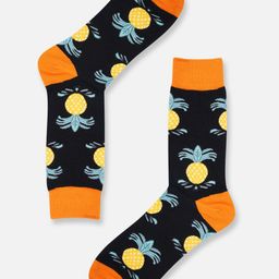TOFFCRAFT Men Patterned Calf Length Cotton Socks-57