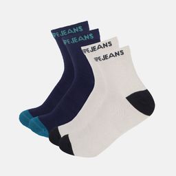 Pepe Jeans Men Pack Of 2 Colorblocked Above Ankle Length Socks-24