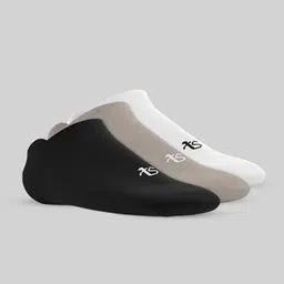 TalkingSox Pack Of 3 Shoe Liners Socks-25