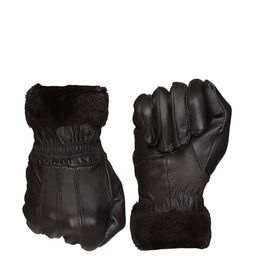 Alexvyan Women Leather Winter Gloves-picture-7