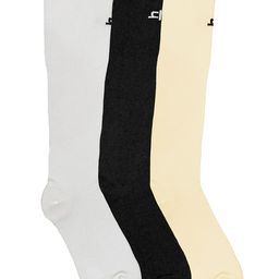 Heelium Pack Of 3 Compression Knee-Length Pure Bamboo Socks-19