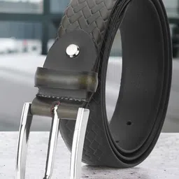 Kastner Men Textured Leather Belt-image-98