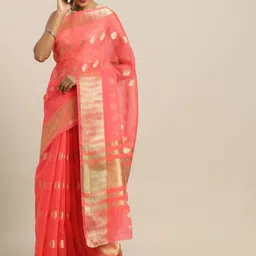 Kalista Ethnic Motifs Zari  Saree-image-46