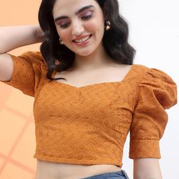 Tokyo Talkies Sweetheart Neck Crop Top-image-29
