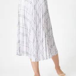 Koton Printed Flared Midi Skirt-image-69
