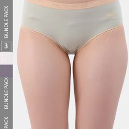 Amour Secret Pack Of 3 Anti-Bacterial Hipster Briefs-image-13