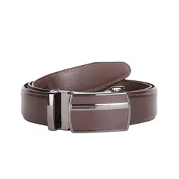 Bata Men Slider Buckle Leather Formal Belt-image-3