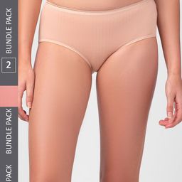 FashionRack Women Pack of 2 Assorted Cotton Briefs-image-7