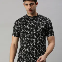SHOWOFF Premium Floral Printed Cotton Casual Shirt-image-73