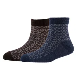 Cotstyle Men Pack Of 2 Patterned Cotton Ankle Length Socks-image-96
