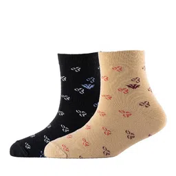 Cotstyle Men Pack Of 2 Patterned Cotton Ankle Length Socks-image-82