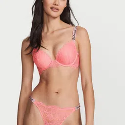 Victoria's Secret Very Sexy Shine Strap Lace Low-Rise Thong Briefs-image-88