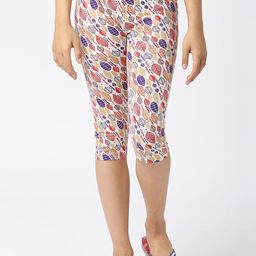 SINI MINI Girls Floral Printed Cotton Capris-image-23