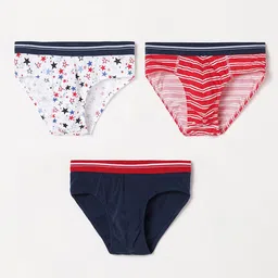Fame Forever by Lifestyle Boys 3 Pure Cotton Basic Briefs-image-19