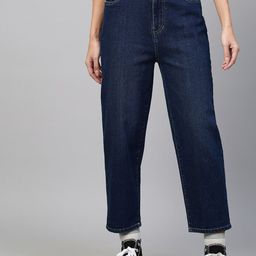 Chemistry Women Navy Blue Relaxed Fit Jeans-image-54