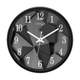 RANDOM Black & White Printed Contemporary Wall Clock-99