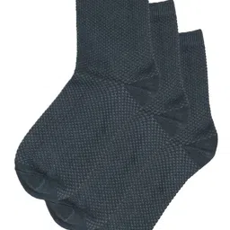 TOFFCRAFT Men Pack Of 3 Patterned Above Ankle-Length Cotton Socks-4