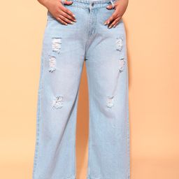 CURVY STREET Women Plus Size Comfort Mid-Rise Flared Jeans-image-96
