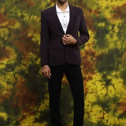 Soniya g Single-Breasted Three-Piece Suit-image-12