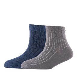 Cotstyle Men Pack Of 2 Striped Cotton Ankle Length Socks-image-90