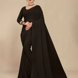 STAVA CREATION Pure Georgette Saree-image-42