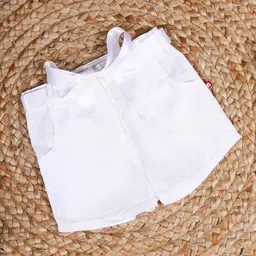 Nino Bambino Girls Organic Cotton Shorts-picture-1